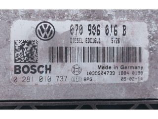 Блок управления двигателя 0281010737, 070906016B Volkswagen Phaeton