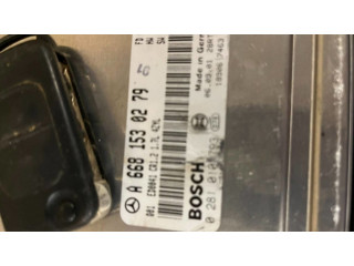 Řídící jednotka A6681530279, 0281010793 Mercedes-Benz A W168 1999