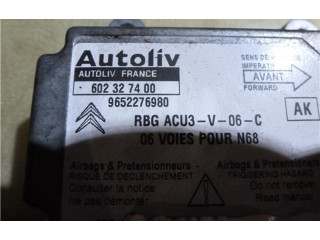 Блок подушек безопасности 602327400, 9652276980 Citroen Xsara Picasso