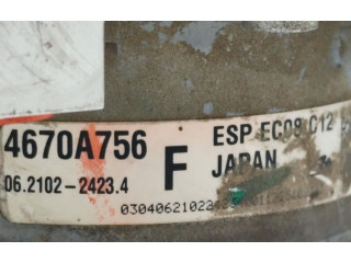 Блок АБС 4670A756 Mitsubishi Outlander 2001 - 2007 года