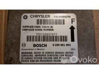 Блок подушек безопасности 0285001093, 04686256   Chrysler Voyager