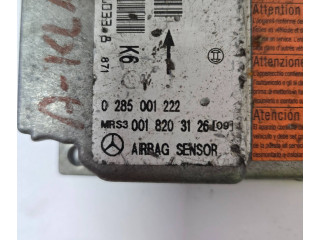 Блок подушек безопасности 0018203126, 0285001222   Mercedes-Benz A W168