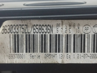 Блок управления климат-контролем 96303375ZL, 658636N   Peugeot 406