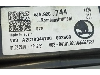 Панель приборов 5JA920744   Skoda Rapid (NH)       