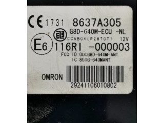 Блок управления 8637A305, G8D640MECU Mitsubishi Outlander