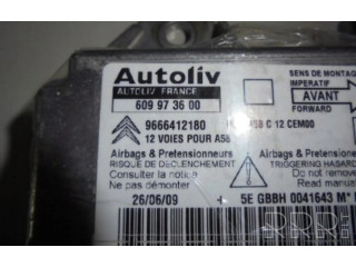 Блок подушек безопасности 9666412180   Citroen C3 Picasso
