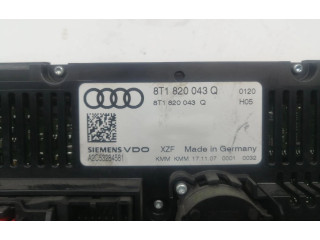Блок управления климат-контролем 8T1820043AJ, 8T1820043AJ Audi A5 8T 8F