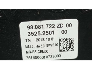 Блок управления климат-контролем 98081722ZD, 35252501 Citroen Berlingo