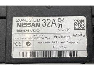 Блок комфорта 284B2EB, 5WK48921 Nissan Navara D40