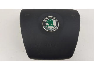 Подушка безопасности водителя 1Z0880201AE Skoda Octavia Mk2 (1Z)