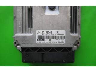 Řídící jednotka 25181343, 0281016588 Chevrolet Captiva 2010