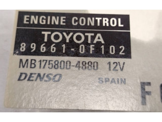 Блок управления двигателя MB1758004880, 1758004880   Toyota Corolla Verso AR10