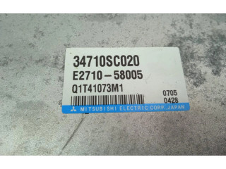 Блок управления двигателя 34710SC020   Subaru Forester SH