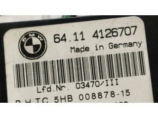 Блок управления климат-контролем 64114126707, 00887815 BMW 3 E46