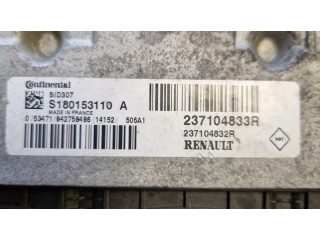 Блок управления двигателя 237104833R, S180153110A Renault Megane III