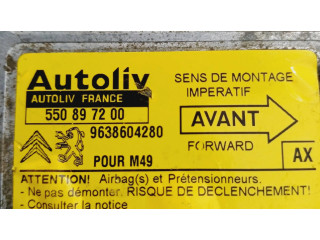 Блок подушек безопасности 9638604280, 550897200 Citroen Berlingo