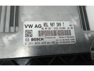 Блок управления двигателя 05L907309T Skoda Karoq