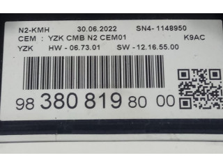 Přístrojová deska  Citroen Berlingo 2022 9838081980  