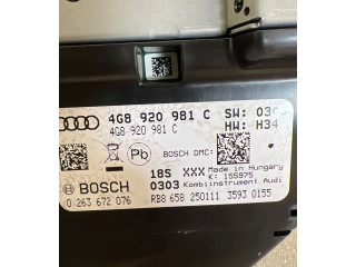 Панель приборов 4G8920981C, 0263672076 Audi A7 S7 4G