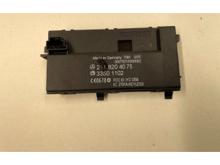 Блок управления A2118204075, 33501102   Mercedes-Benz CLS AMG C219