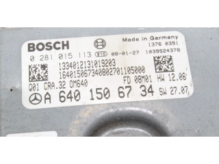 Řídící jednotka A6401506734, 0281015113 Mercedes-Benz B W245 2008