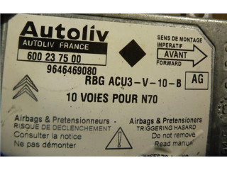 Блок подушек безопасности 600237500, 9646469080 Citroen Xsara