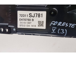 Блок управления климат-контролем 72311SJ781 Subaru Forester SK