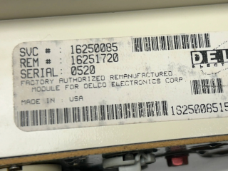 Панель приборов 16250085, 16251720 Chevrolet Astro