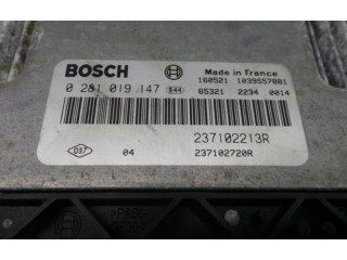 Блок управления двигателя 237102213R, 0281019147 Dacia Dokker