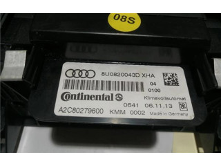 Блок управления климат-контролем 8U0820043D, 8U0820043D   Audi Q3 8U