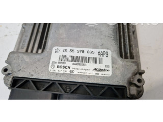 Блок управления двигателя 0281017595, 55578665   Saab 9-5