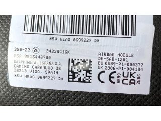 Подушка безопасности в сиденье 9816446780, 34238416K Citroen Berlingo