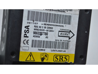Блок подушек безопасности 9663357780 Citroen C2