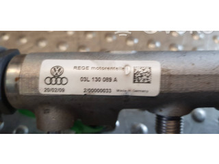 Топливная рампа 03L130089A, 057130764H   Audi A3 S3 8P  
