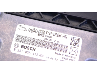Блок управления двигателя 0281035418, KY3212B684FBA Land Rover Range Rover Velar