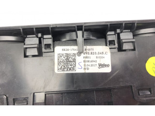 Блок управления климат-контролем 6V0820045C, 6V0820045C9B9 Skoda Fabia Mk3 (NJ)
