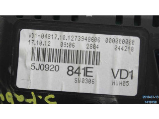 Панель приборов 5J0920841E Skoda Fabia Mk2 (5J)