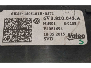 Модуль блока управления кондиционером 6V0820045A Skoda Fabia Mk3 (NJ)