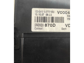 Přístrojová deska  Volkswagen Tiguan 2008 5N0920870D, 0777010602  