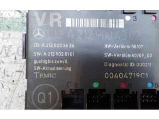 Блок комфорта A2129004502, A2129004302 Mercedes-Benz GLK (X204)