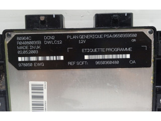 Řídící jednotka 9650359580, DWLC12 Citroen Berlingo