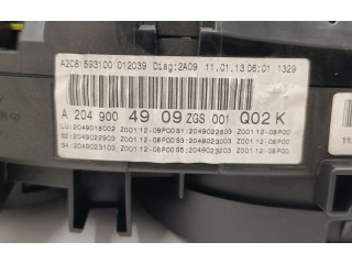 Přístrojová deska Mercedes-Benz C W204 2012 A2049004909