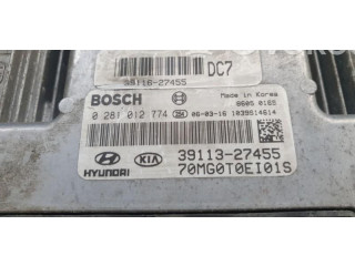 Блок управления двигателем Блок управления 0281012774, 0281012774.   KIA Magentis