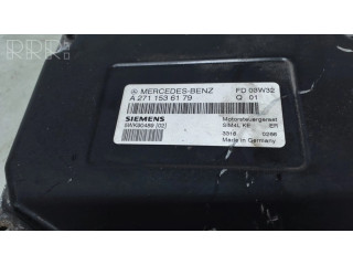 Řídící jednotka A2711536179, 5WK90489 Mercedes-Benz C W203 2003