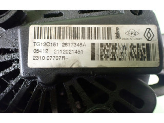 Генератор 2617345A   Renault Clio II      