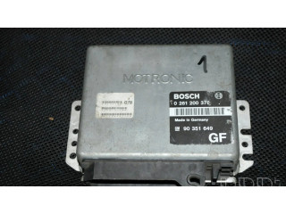 Блок управления двигателя 90351649 Opel Astra F
