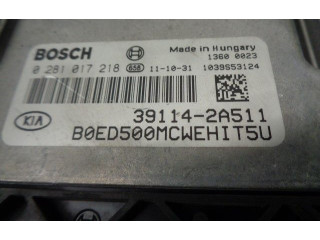 Блок управления двигателя 391142A511, 0281017218   KIA Ceed