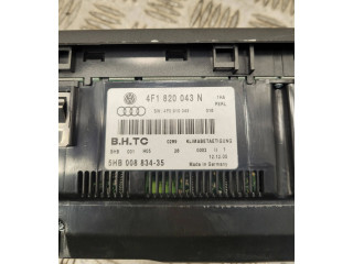 Блок управления климат-контролем 4F1820043N, 5HB00883435   Audi A6 S6 C6 4F