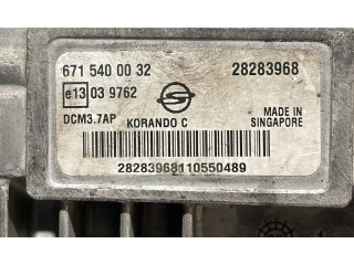 Комплект блоков управления 6715400032, 6715400032 SsangYong Korando