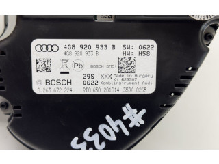 Панель приборов 4G8920933B, 4G8920933B   Audi A6 C7       